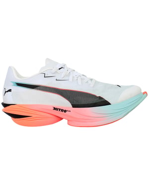Puma Fast-R Nitro Elite 3 Mens White Running Shoes