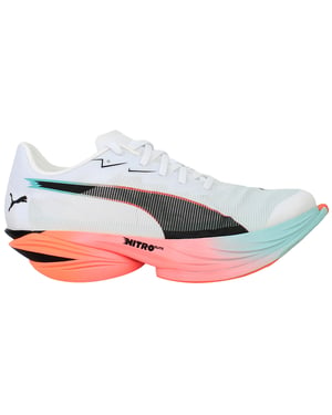 Puma Fast-R Nitro Elite 3 Womens White Running Shoes
