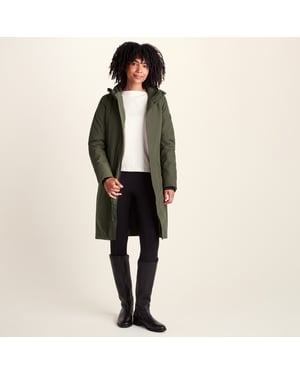 Dalton Womens Longline Waterproof Insulated Coat - Khaki