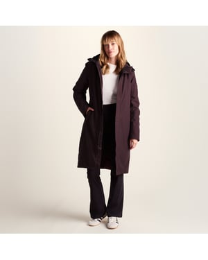 Dalton Womens Longline Waterproof Insulated Coat - Huckleberry