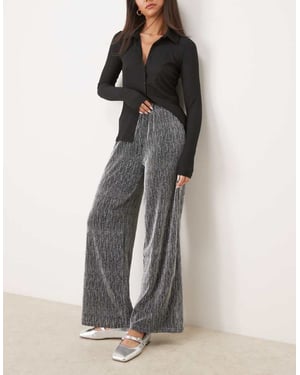 Selected Femme trouser in silver