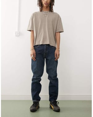 Dr Denim Rush regular fit jeans in canyon dark used darkwash blue