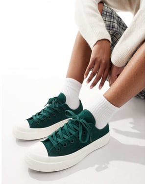 Converse Chuck 70 Ox trainers in dark green