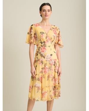 Agatha Floral Chiffon Dress
