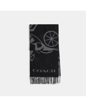 Horse And Carriage Cashmere Muffler