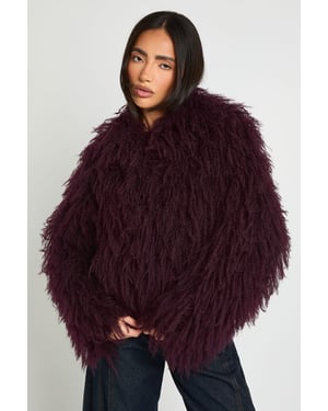 Shaggy Faux Fur Jacket