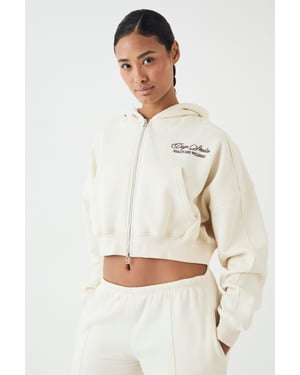 DSGN Studio Health & Wellness Boxy Crop Hoodie
