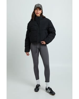 Funnel Neck Puffer Jacket