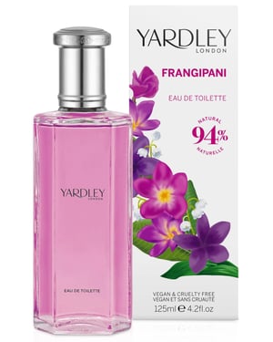 Yardley Frangipani Eau de Toilette Spray, 125 ml