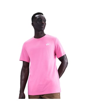 Men's Nike Sportswear Club T-Shirt in Playful Pink