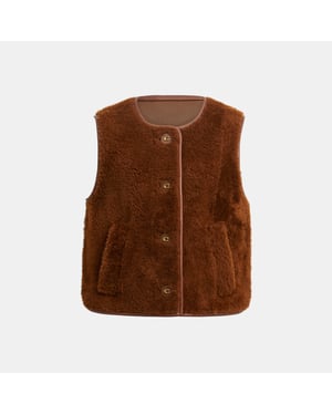 Shearling Vest