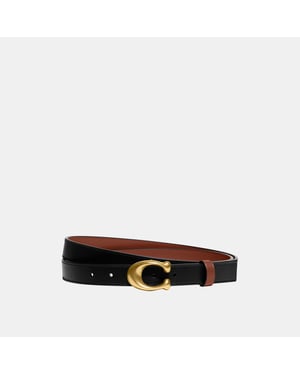 Sculpted C Buckle Cut-To-Size Reversible Belt 25MM
