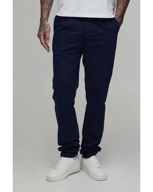 Tall Essential Slim Fit Pleat Front Chino