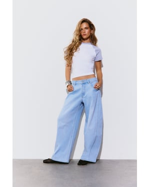The Petite Mid Waist Barrel Jean