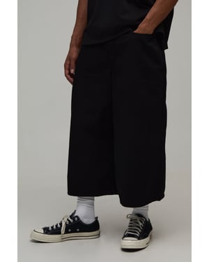 Baggy Fit Gaucho Jort