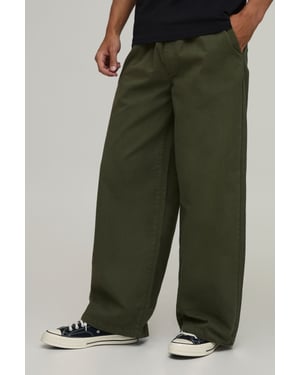 Essential Relaxed Fit Elasticated Waist Chino