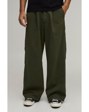 Essential Baggy Fit Elasticated Waist Chino