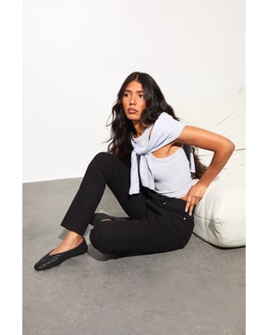 The Tall Mid Waist Slim Leg
