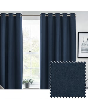 furn. Dawn Blackout Eyelet Curtains