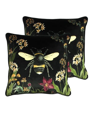 Midnight Garden Cushions (Twin Pack)