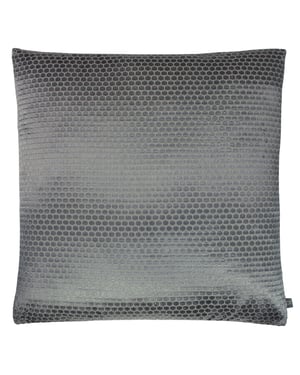 Prestigious Textiles Emboss Polyester Filled Cushion, Polyester, Cotton, Sterling