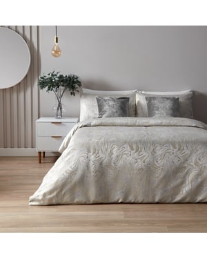 Marble Jacquard Duvet Cover Set