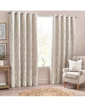 Wylder Sophia Room Darkening Eyelet Curtains