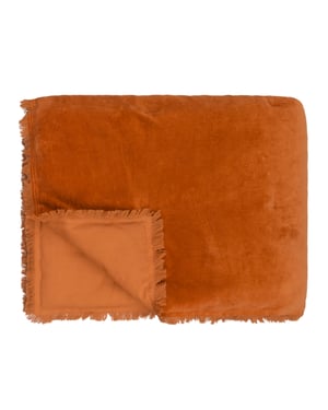 Yard Jaye Cotton Velvet Filled Bedspread