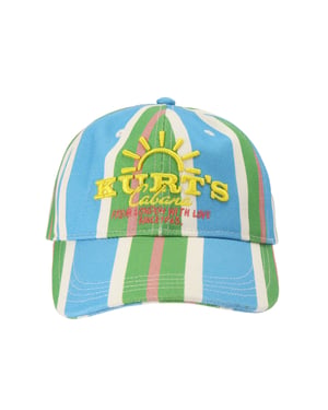 Kurt Geiger London Canvas Kc Embroidered Cap Hat