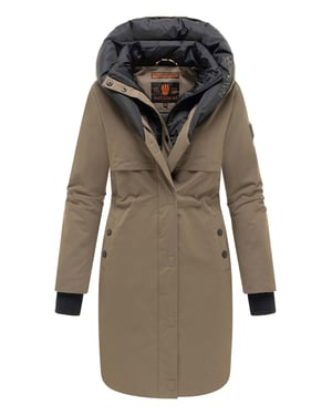 Navahoo dames winterjas Snowelf – Licht & Warm met magneetsluiting