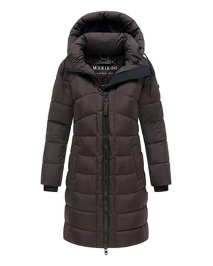 Marikoo dames wintermantel Kaltnäschen met afneembare capuchon