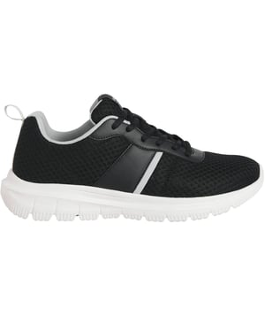Jack And Jones Mens Taylor Mesh Trainers (Black)