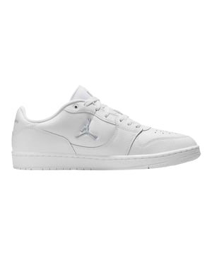 Nike Air Jordan Court Connect leren sportschoenen voor heren (Wit)