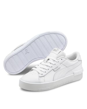 Puma Meisjes Jada Trainers (Wit)