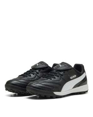 Men's Puma Liga Tt Astro Turf Football Boots in Puma Black