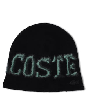 Accessories Lacoste Unisex Beanie in Black/Liamone