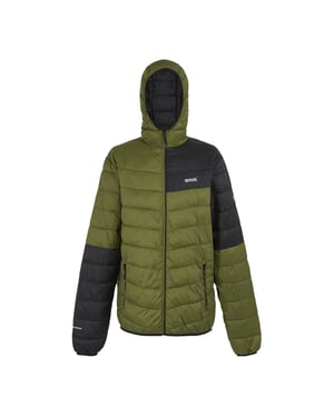 Men's Regatta Hoodedhillpa in NphteGrn/Blk