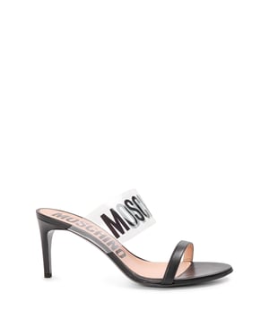 Women's Moschino Flatform Sandals in White