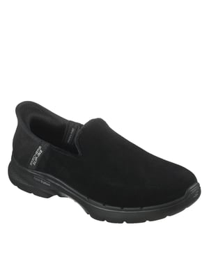 Women's Skechers Gowalk6 Slip-Ins Walking Shoes in Black/Black