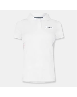 Women's Head Clb Polo Shirt in White