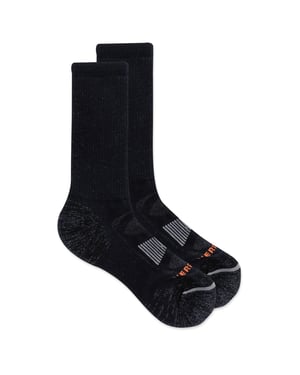 Men's Merrell Znd Hkg Crew Socks in Black