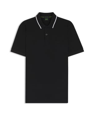 Men's Boss Men's Join Paddy Short Sleeve Polo Shirt in Black