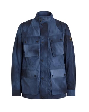 Belstaff Fieldmaster Dark Ink Navy Blue Thin Jacket