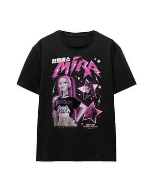K-Pop Demon Hunters Womens/Ladies Huntrix Mira T-Shirt (Black)