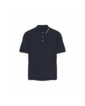 Emporio Armani EA7 Herenpolo met korte mouwen (Marine)