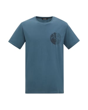 Regatta Mens Cline IX Compass T-Shirt (Grey Mirage)