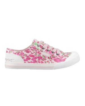 Rocket Dog Dames Jazzin Dierprint Casual Schoenen (Roze/Multi-kleur)