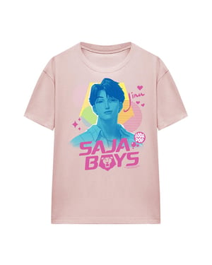 K-Pop Demon Hunters Womens/Ladies Saja Boys Soda Pop Jinu T-Shirt (Pink)