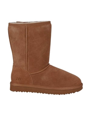 Jack Wills Suède halfhoge laarzen voor dames (Tan)