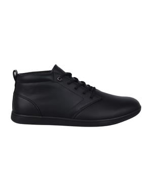 Lee Cooper Heren Finch platte chukka-laarzen van kunstleer (Zwart)